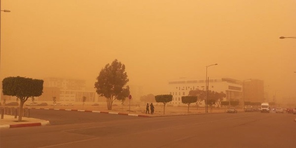 المركز الوطني للأرصاد الجوية: طقس متقلب ورياح مثيرة للأتربة على عدة مناطق