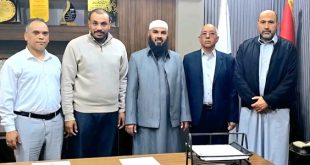 عميد بلدية اجخرة يبحث تأسيس برامج دراسات عليا بكلية تقنيات الطاقة