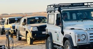 انطلاق رالي "الهروج الصحراوي السياحي" بمدينة زلة