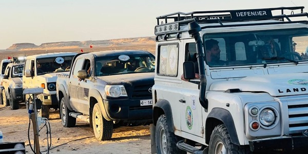 انطلاق رالي "الهروج الصحراوي السياحي" بمدينة زلة