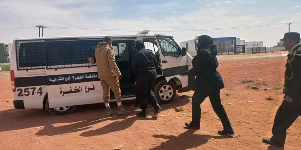 أمن الكفرة وجهاز مكافحة الهجرة غير الشرعية ينفذان حملة لمكافحة التسول