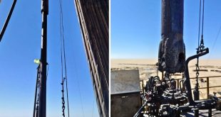 نجاح عمليات اصطياد أنابيب الحفر في البئر الاستكشافية بحقل الخير