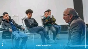 المخرج عبدالله الزروق ضيف ورشة المركز القومي للمسرح