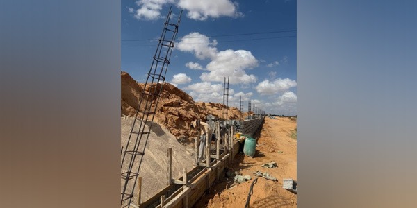 وزارة الحكم المحلي تواصل تنفيذ مشروع "خلايا الطمر" ببلدية الزاوية الجنوب