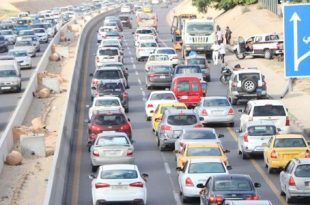 مكتب شؤون المرور ينظم دخول الشاحنات للطريق السريع لتخفيف الازدحام