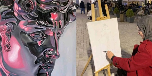 من المعمار إلى اللوحة: شغفٌ يتشكّل..