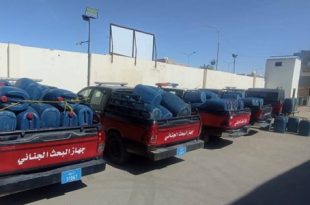 البحث الجنائي أجدابيا يضبط كميات كبيرة من البنزين المعدّ للتهريب