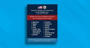 أمريكا تُطالب مواطنيها بمغادرة الشرق الاوسط فوراً