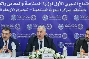 وزارة الصناعة والمعادن تبحث تنفيذ خطة الـ100 يوم للنهوض بالقطاع الصناعي