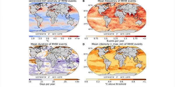 دراسة: موجات الحر البحرية تعزز قوة الأعاصير وتضاعف خسائرها الاقتصادية