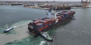 وصول سفينة الحاويات CMA CGM CHIWAN إلى ميناء جليانة
