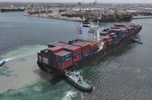 وصول سفينة الحاويات CMA CGM CHIWAN إلى ميناء جليانة