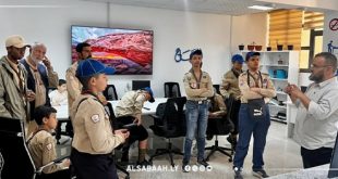 زيارة فتيان "الشط" إلى الهيئة العامة للصحافة