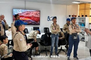 زيارة فتيان "الشط" إلى الهيئة العامة للصحافة