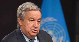 "غوتيريش يبدي «قلقه البالغ» حيال تصريحات ترمب الأخيرة عن إيران