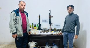 تفكيك شبكة إجرامية لترويج المخدرات وبيع السلاح في أجدابيا