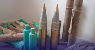 مركز شرطة أقار يضبط ذخائر وقذائف مخبأة خلال تمشيط أمني بوادي الشاطئ