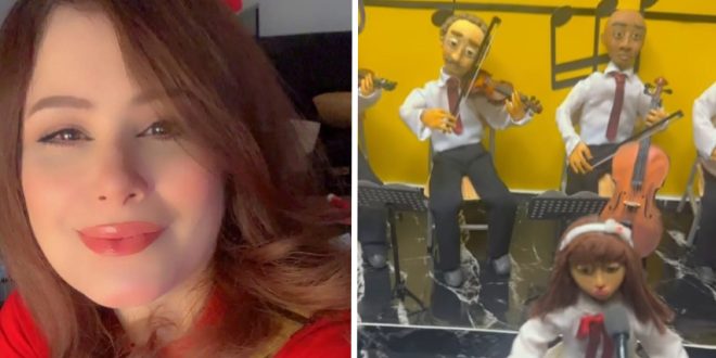 "أميرة يوسف" تواصل إنجاز ألبومها .. وتطرح “نحبك يا بلادي”