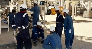 استئناف تشغيل محطة حقل الفارغ بعد إيقاف مبرمج للصيانة