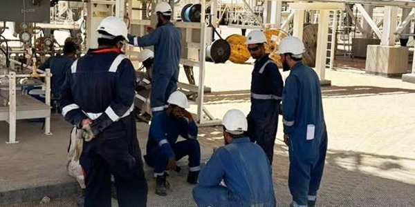 استئناف تشغيل محطة حقل الفارغ بعد إيقاف مبرمج للصيانة