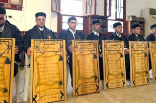 مجمع القرآن الكريم يشارك في تخريج 8 من حفظة كتاب الله بمصراتة 