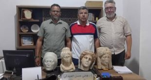القطع الأثرية المسلمة في بنغازي
