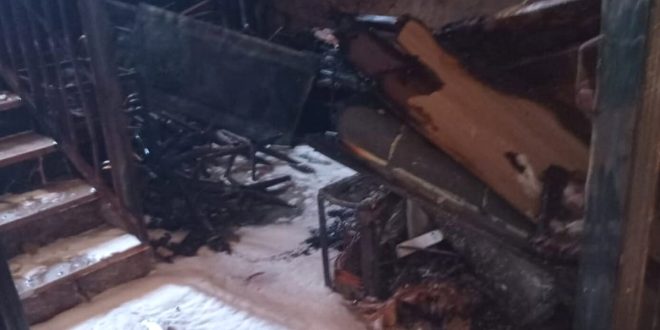 السيطرة على حريق داخل المعهد العالي للمعلمين ببني وليد