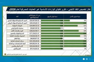 4 مليارات دولار لتغطية الواردات وتعزيز استقرار الأسواق المحلية