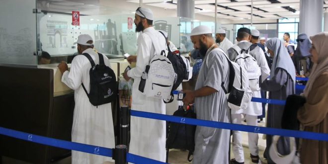 انطلاق رحلات عودة الحجيج الليبي إلى أرض الوطن