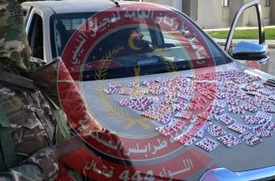 ضبط 1500 حبة من عقار "لاريكا" وإيقاف متهماً بترويجها بطرابلس