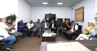 أعضاء اللجنة العليا لاحتفالية بنغازي عاصمة الثقافة العربية