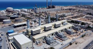 محطة توليد كهرباء غرب طرابلس تضم وحدات توليد تعمل بالغاز الطبيعي، وتعد من المحطات الرئيسية التي تدعم الشبكة الكهربائية في ليبيا.