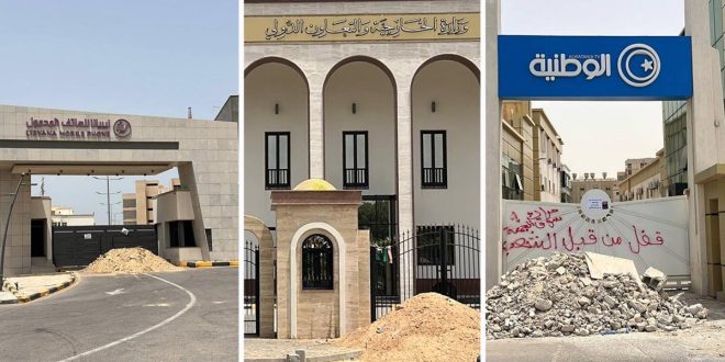 احتجاجات وإغلاق طرق في عدة مدن ليبية بسبب أزمة الكهرباء وطرح الأحمال