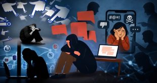 كولاج لصحافيات تعرضن للعنف الرقمي