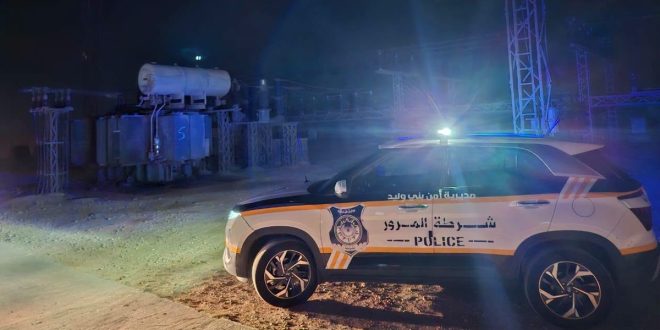 عودة تدريجية للتيار الكهربائي في بني وليد وانتشار أمني لتأمين محطات الكهرباء