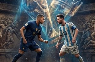 كيليان مبابي وليونيل ميسي في مواجهة تاريخية بكأس العالم