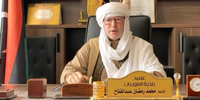 عميد بلدية العوينات، محمد رمضان عبد الفتاح، يتحدث في مقابلة ويناشد بدعم عاجل للبلديات الحدودية لمواجهة نقص الإمكانيات في قطاعات الكهرباء والصحة والخدمات