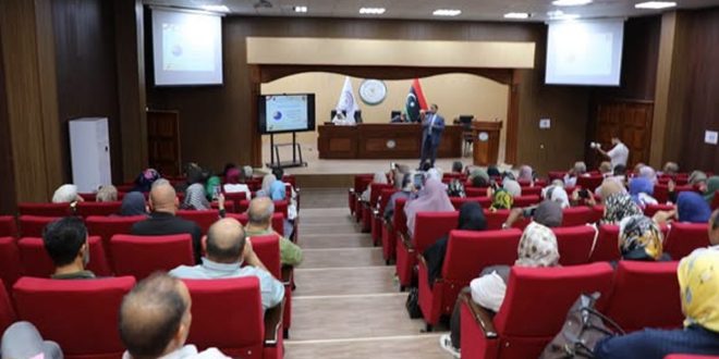 ​جانب من انطلاق ورشة عمل المرحلة الأولى لمشروع الجودة والحوكمة بمشاركة مديري المدارس المستهدفة في طرابلس الكبرى.