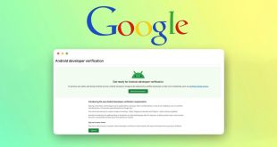 شعار جوجل وأندرويد مع إشعار أمني لتثبيت التطبيقات