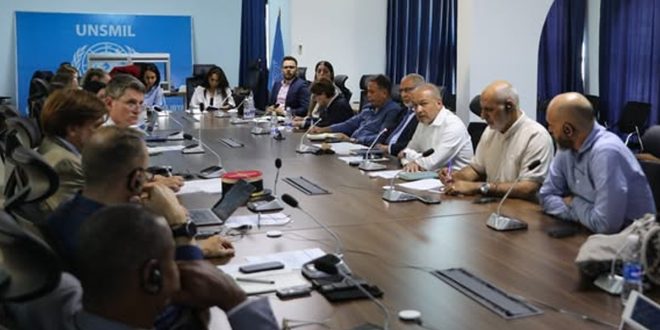 وفد من ديوان المحاسبة ومكافحة الفساد يجتمع مع ممثلي الأمم المتحدة في ليبيا