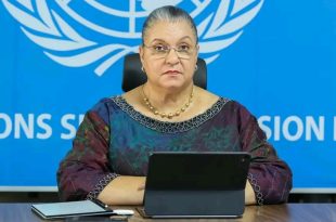 الممثلة الخاصة للأمين العام للأمم المتحدة في ليبيا "هانا تيتيه"