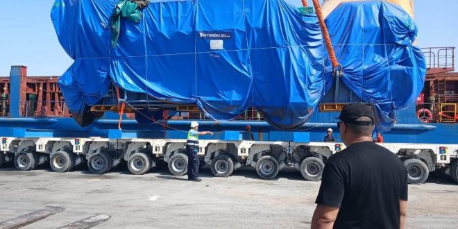 ​وصول وحدة توليد كهرباء حديثة مجهزة بخاصية البلاك ستارت لصالح محطة جنوب طرابلس الجديدة