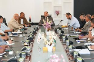 د. إبراهيم الشارف يترأس اجتماعاً لجهاز الإمداد الطبي لمناقشة تطبيق نظام شراء خدمة غسيل الكلى المتكاملة.
