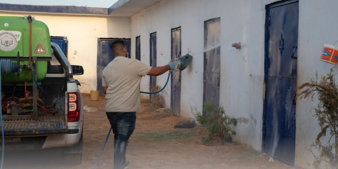 كشوفات طبية ورش وتطهير في نادي قصر بن غشير للفروسية