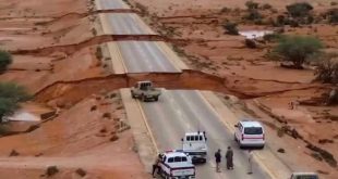 سيول جارفة تغمر الطرق والمناطق السكنية في عدد من مناطق غرب وجنوب ليبيا