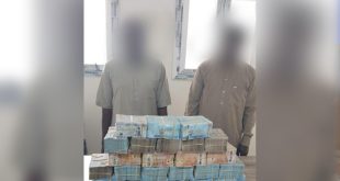 عناصر البحث الجنائي بمديرية أمن سبها أثناء ضبط متهمين