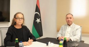 وزير الخارجية بالإنابة الطاهر الباعور خلال تحركات دبلوماسية ليبية مع جامعة الدول العربية والأمم المتحدة