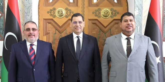مصرف ليبيا المركزي وزارة المالية مؤسسة النفط استقرار مالي
